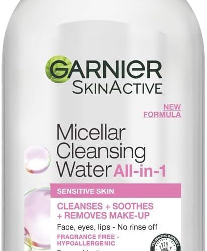 Garnier Micellar Cleansing Water – 700ml, Vegan & Gentle